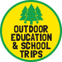 Icon for outdoor education and school trips.
