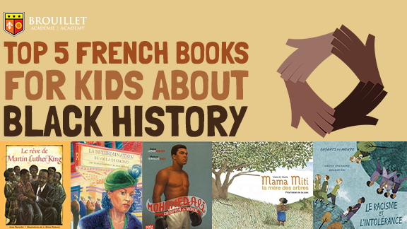 Top 5 French books for kids about Black History
