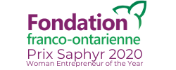 fondation franco-ontarienne prix saphyr 2020 logo