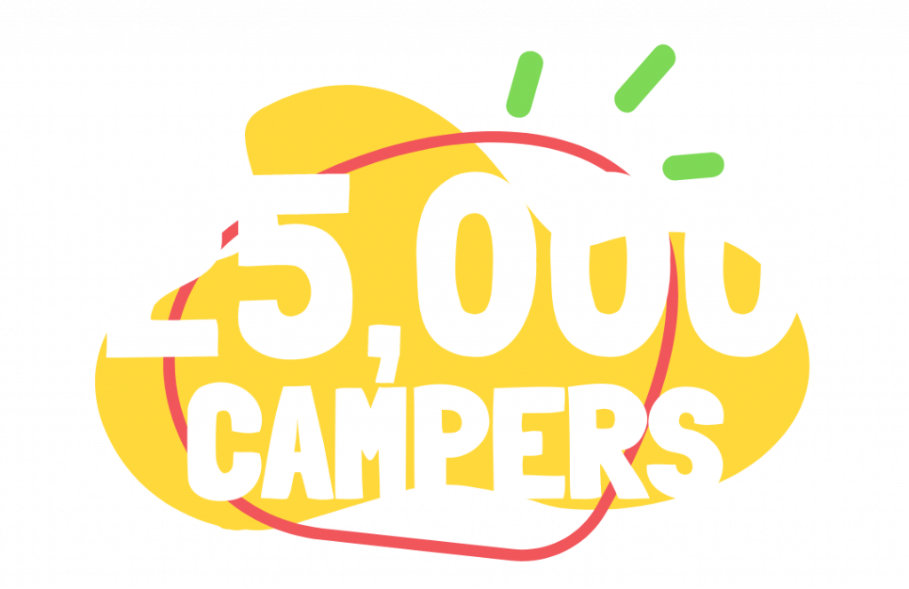 25 000 campers
